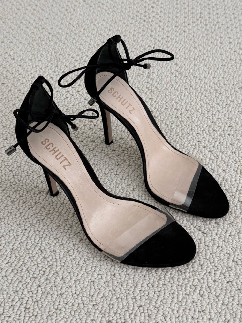 SCHUTZ Josseana Black Sandals - Picture 2 of 10